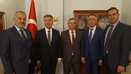 Trakya Üniversitesi heyetinden Burgaz Başkonsolosu Tolga Orkun’a ziyaret